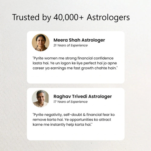 Shaktipeeth Raw Pyrite Bracelet  - 6mm Beads, Healing Energy