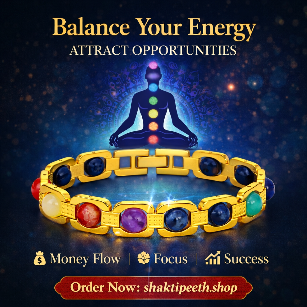 ✨ Seven Chakra Healing Bracelet – Balance Your Energy & Attract Positivity ✨