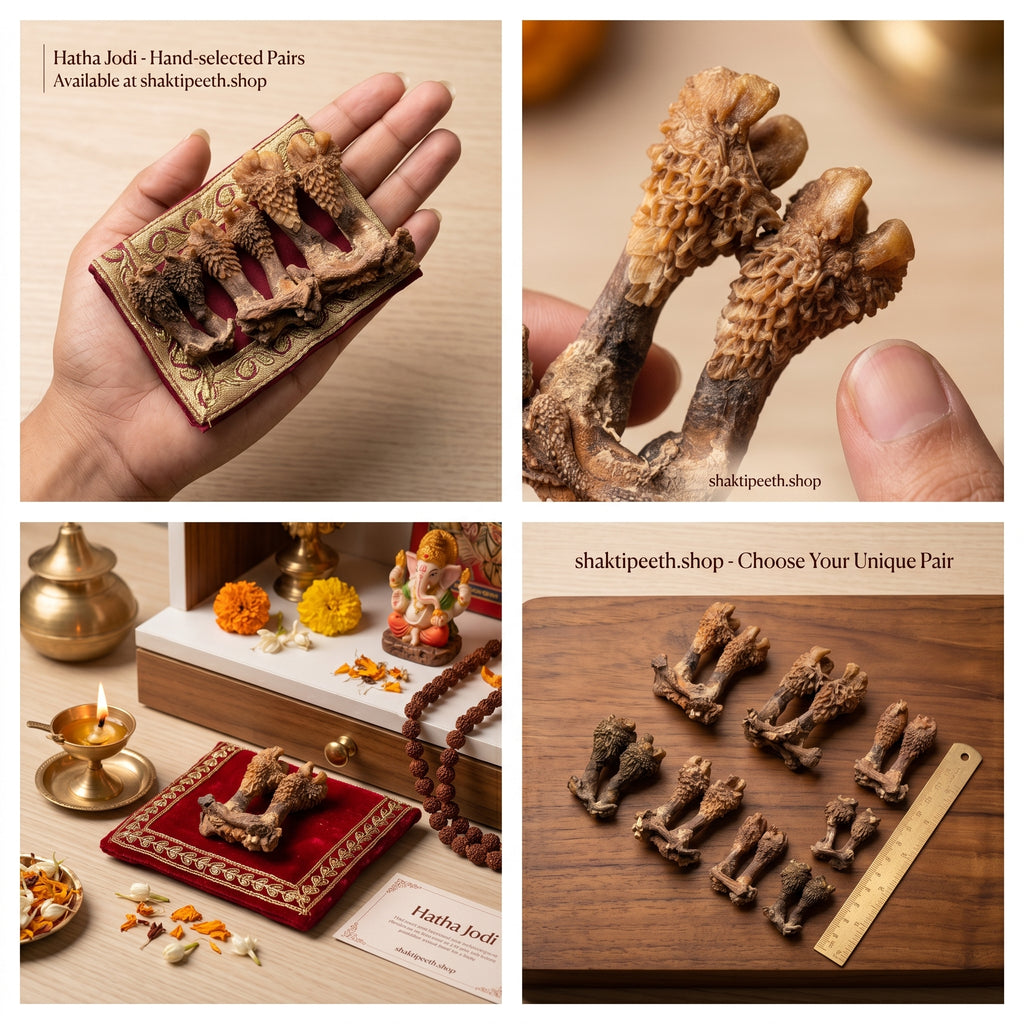 Shaktipeeth Original Hatha Jodi (Rare) – Used in Tantra & Vedic Rituals