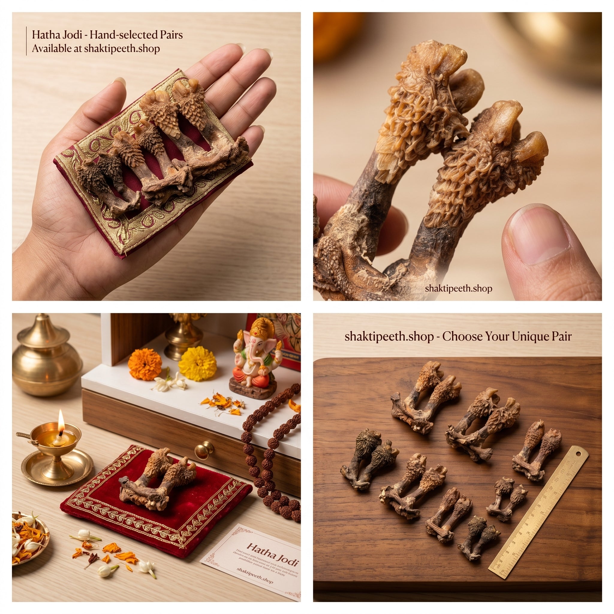 Shaktipeeth Original Hatha Jodi (Rare) – Used in Tantra & Vedic Rituals